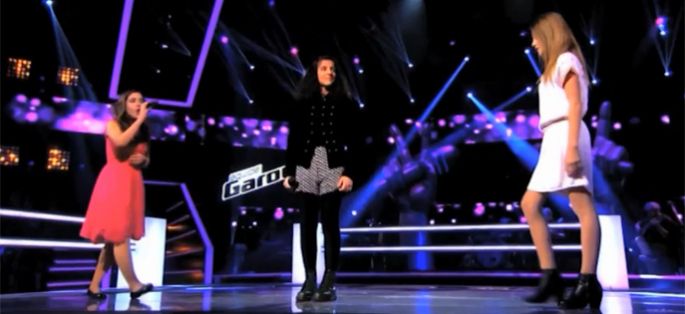 TF1 dévoile l'extrait d'une battle de “The Voice Kids” avec Virginia, Naya et Victoria (vidéo)