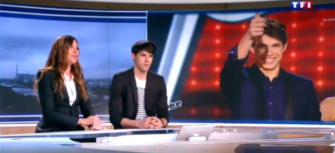 “The Voice” : revoir l'interview de Lilian Renaud & Zazie au JT de 20H de TF1 (replay vidéo)