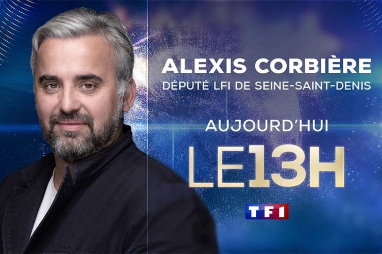 Alexis Corbière invité du Journal de 13 Heures de TF1 ce samedi 15 juin 2024