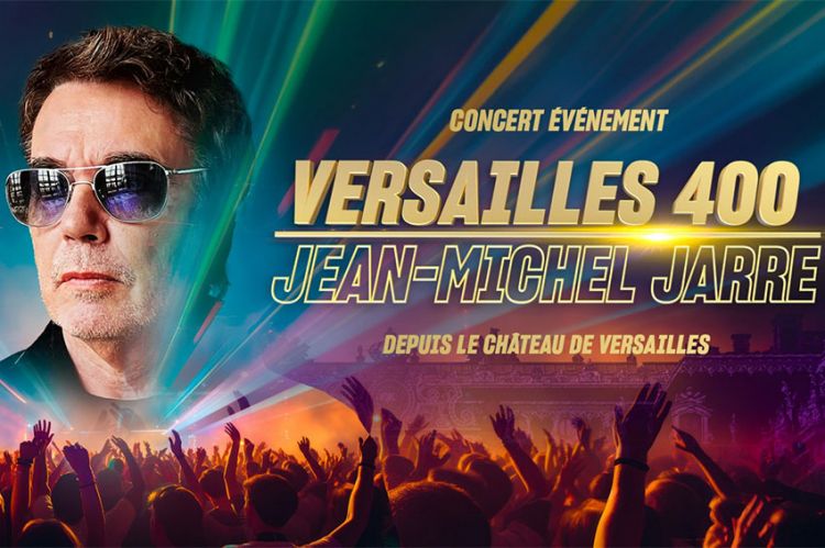 Jean-Michel Jarre en concert au château de Versailles sur W9 lundi 25 décembre 2023 - Vidéo
