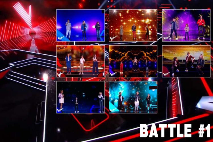 Replay "The Voice Kids" mardi 8 août 2023 : voici les 8 Battles de la soirée - Vidéo