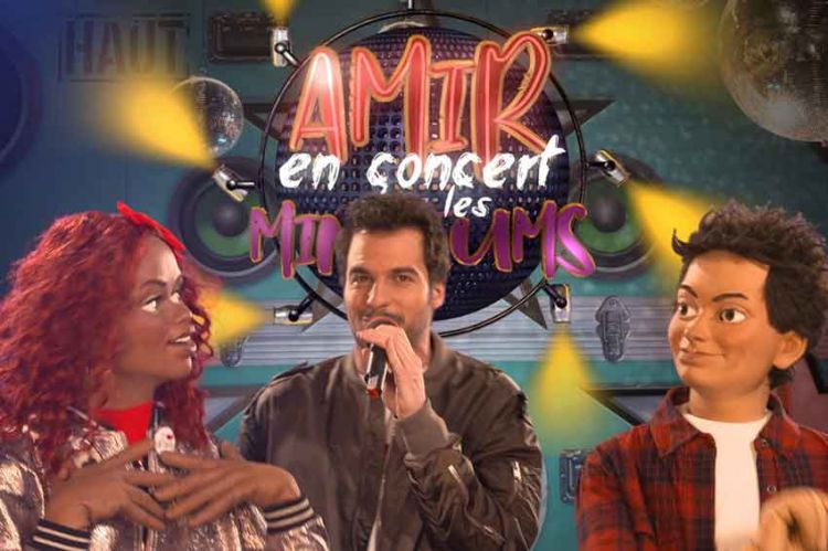 Les Minikeums reçoivent Amir mercredi 27 mars sur France 4