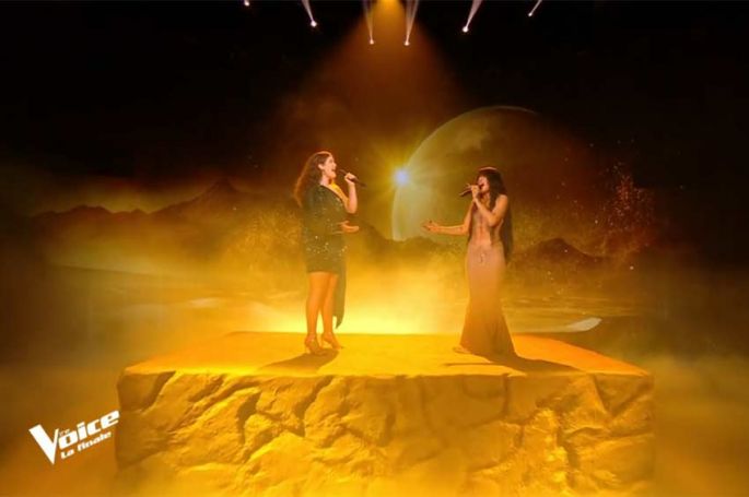 Replay The Voice - Iris et Loreen chantent &quot;Tatoo&quot; en finale (vidéo)