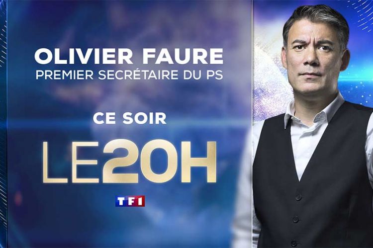 Olivier Faure invité du Journal de 20 Heures de TF1 ce mercredi 26 juin 2024