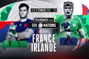Tournoi des 6 Nations : France / Irlande en direct sur France 2 vendredi 2 février 2024