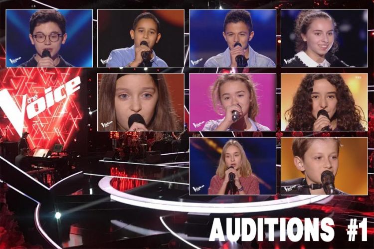Replay “The Voice Kids” vendredi 12 octobre : voici les 9 premiers talents sélectionnés