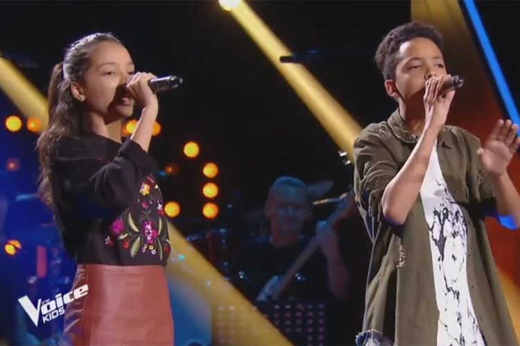 Replay “The Voice Kids” : Camila & Zion Luna chantent « Chain to the rhythm » de Katy Perry (vidéo)