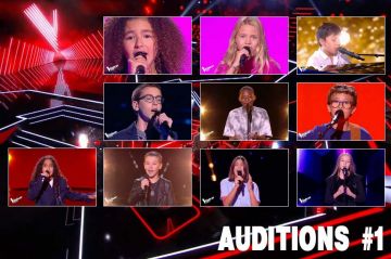 Replay &quot;The Voice Kids&quot; mardi 4 juillet 2023 : voici les 10 premiers talents sélectionnés - Vidéo