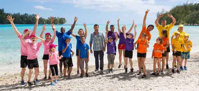 tahiti quest decouvrez les 5 familles candidates de la saison 2 diffusee sur gulli a partir du 6 fevrier
